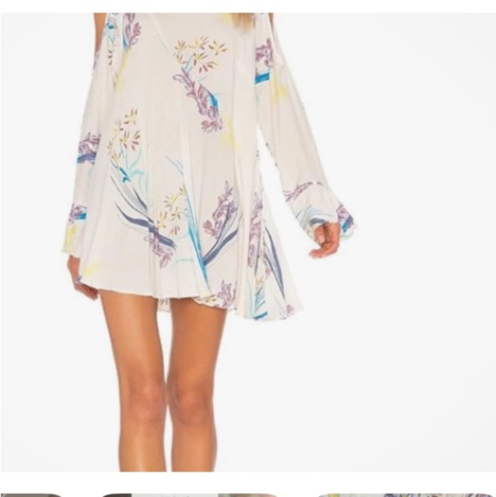 Free People Clear Skies cold shoulder tunic Size M - NWT - Picture 3 of 12